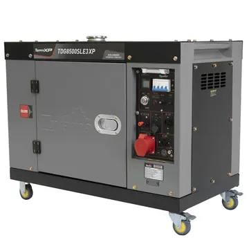 Gerador de Energia Cabinado a Diesel TDG8500SLE3XP 4T 498cc 7,5KVA Trifásico 380V Partida Elétrica TOYAMA-251-075