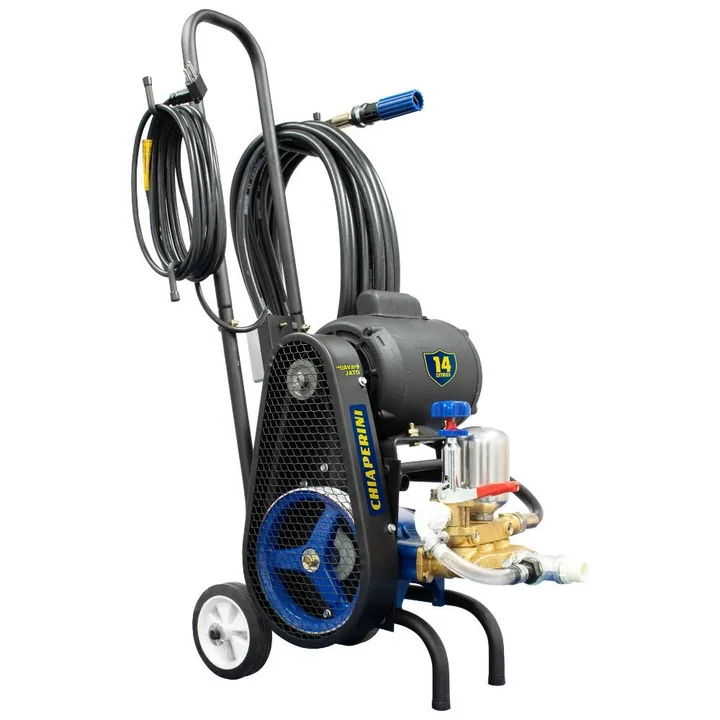 Lavadora Industrial Lava Jato LJ 14L Móvel 320 Libras Motor WEG 1HP 220V com Mangueira 20m CHIAPERINI-25655, imagem 1 de 5
