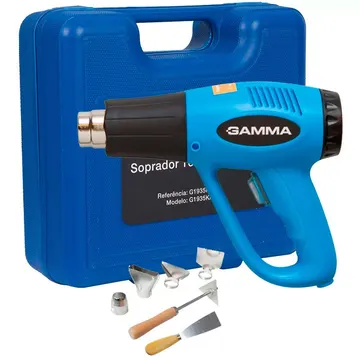 Soprador Térmico 1500W 110V com Maleta e 6 Acessórios GAMMA-G1935K
