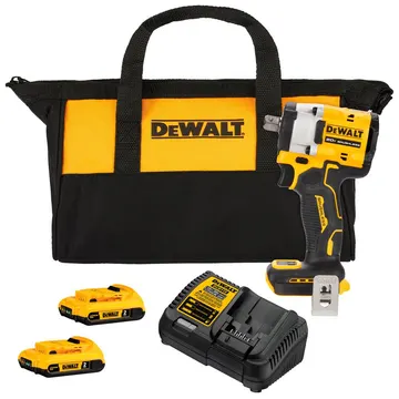 Chave de Impacto 13MM 20V MAX 1/2 Pol. com 2 Baterias, 1 Carregador e Bolsa para Transporte DEWALT-DCF922D2-BR