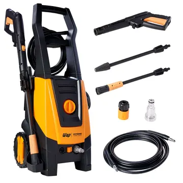 Lavadora de Alta Pressão Extreme Turbo 2450PSI 1900W Motor de Indução com Mangueira 5 Metros 220V. WAP-FW00675
