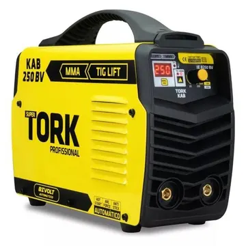 Máquina De Solda Inversora Kab 250 Amperes 8500v - Tork