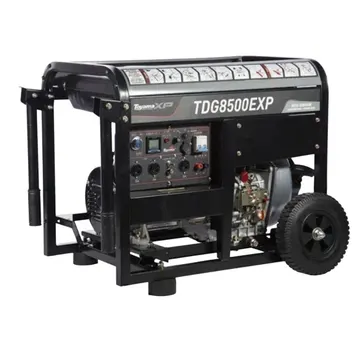 Gerador de Energia a Diesel Aberto TDG8500EXP 4T 498CC 7,0 Kva Bivolt Monofásico TOYAMA-251-054