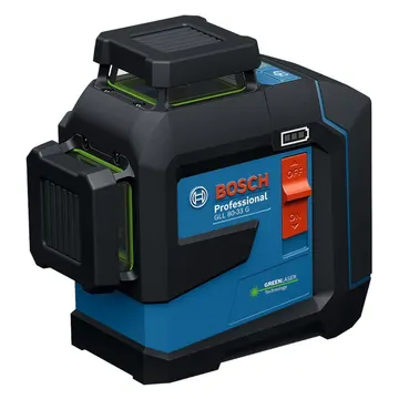 Nível a Laser GLL Linhas Verdes 80m 3,7V com Bateria e Maleta BOSCH-0601065502-000