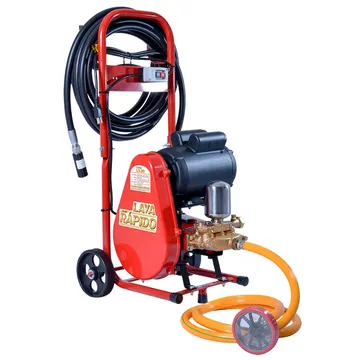 Lavadora Industrial Média Pressão LR-20 Motor WEG 2 CV 220V 450 PSI 20 L/min ZM BOMBAS-5020268