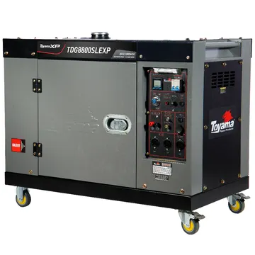 Gerador de Energia a Diesel 7 KVA 115/230V TDG8800SLEXP TOYAMA-251-081