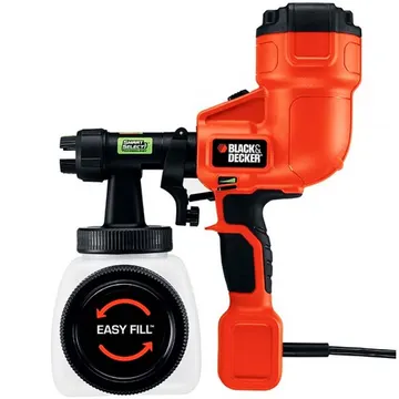 Pistola de Pintura e Pulverizador Alto Volume e Baixa Pressão HVLP 350W 220V BLACKDECKER-BDPH200B